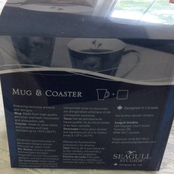 Mug and Coaster Set from Seagull Studios - Heavenly Lights - Picture 6 of 7